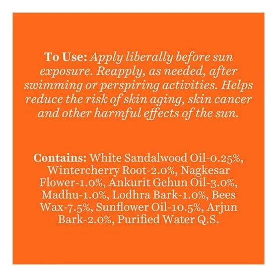 Sun Shield Sandalwood 50  SPF UVB Sunscreen Ultra Protective Lotion