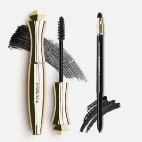 Super Volume Secret Weapon 24hr Mascara   Smokey Liner- Black