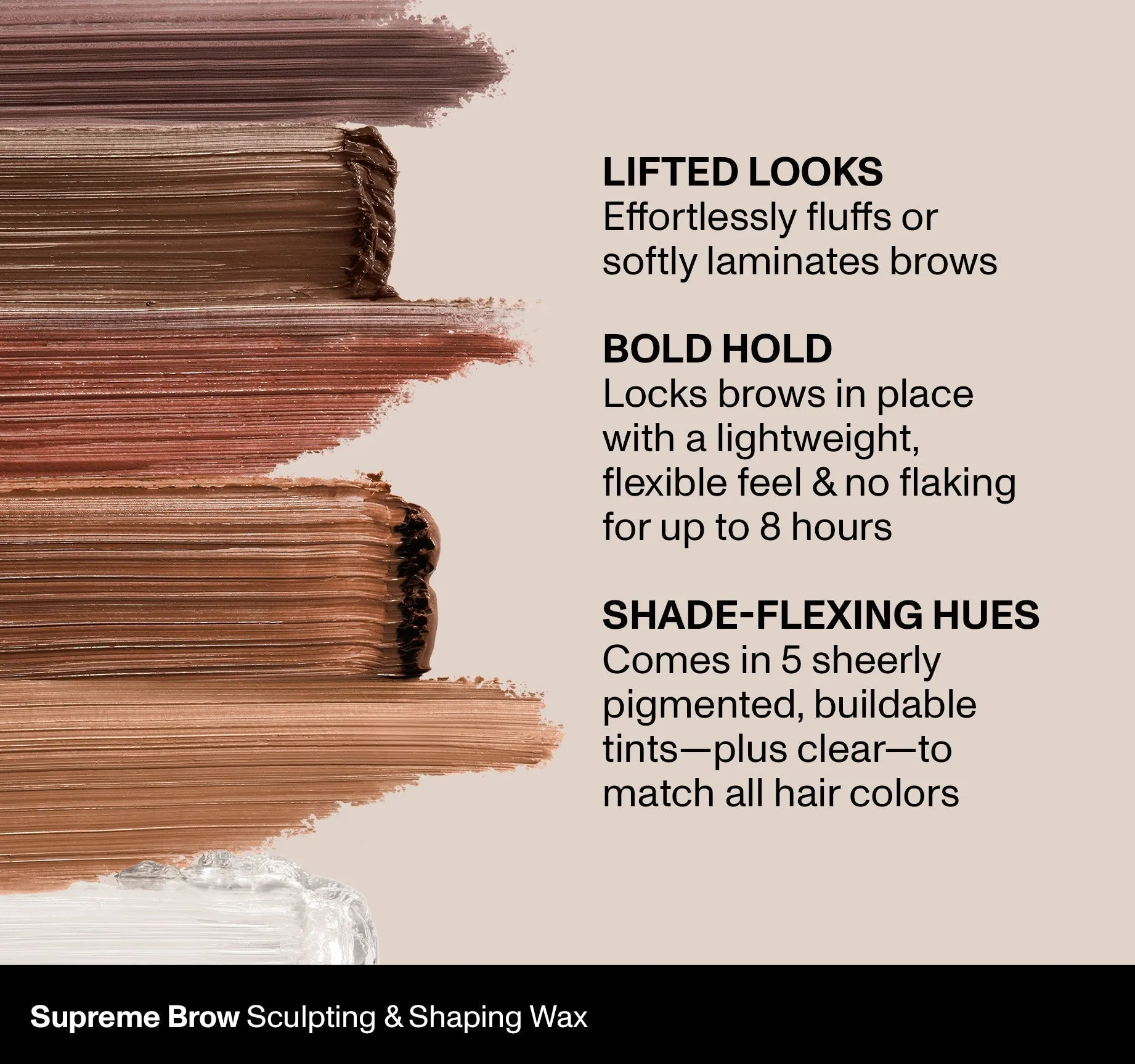 Supreme Brow Sculpting And Shaping Wax - Java