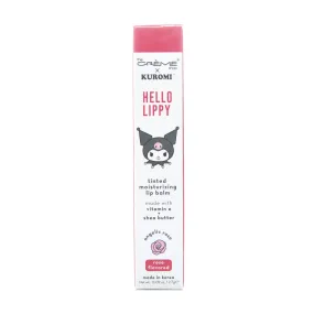 The Creme Shop Kuromi Hello Lippy Tinted Moisturizing Lip Balm Rose Flavored