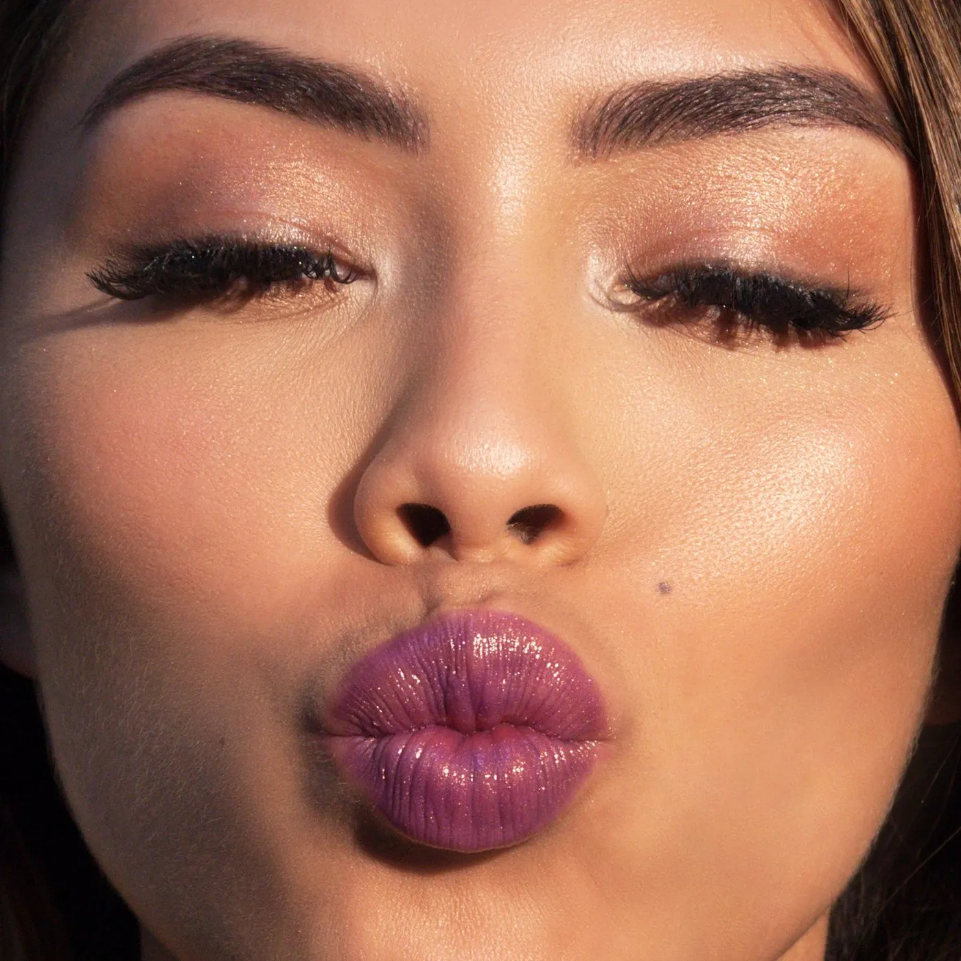 theBalm cosmetics PLUMP YOUR PUCKER® Lip Gloss Enhance - Shimmering Violet