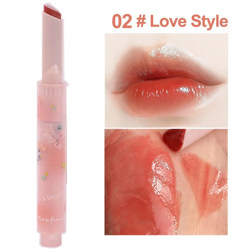 Trendy  Love Shape Waterproof Non-stick Lip Gloss Pen