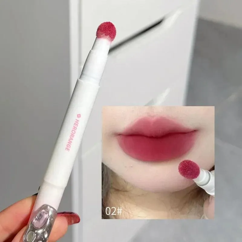 Velvet Matte Lipstick & Blush Duo: Hydrating Formula for Flawless Beauty