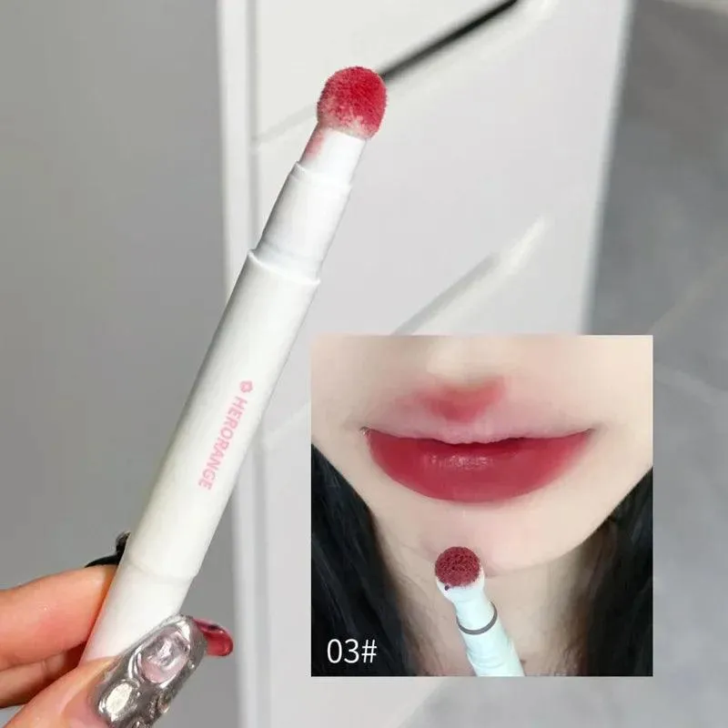 Velvet Matte Lipstick & Blush Duo: Hydrating Formula for Flawless Beauty