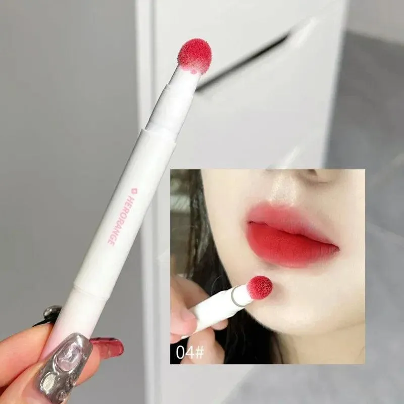 Velvet Matte Lipstick & Blush Duo: Hydrating Formula for Flawless Beauty